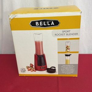 New Bella Sport Rocket Blender RED